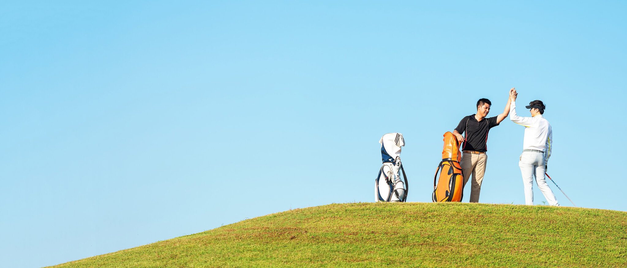 Enjoying Golf