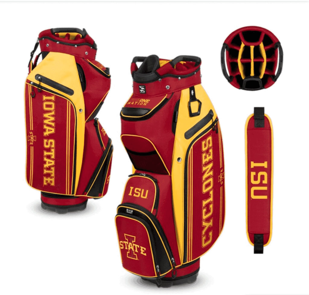 Iowa State Cyclones WinCraft Bucket III Cooler Cart Golf Bag