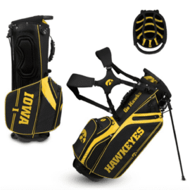 Iowa Hawkeyes WinCraft Caddie Carry Hybrid Golf Bag