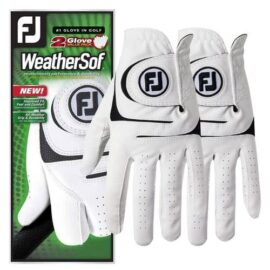 FootJoy Mens WeatherSof 2pck Glove