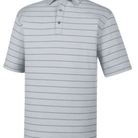 FootJoy Men's Lisle Double Pinstripe Polo