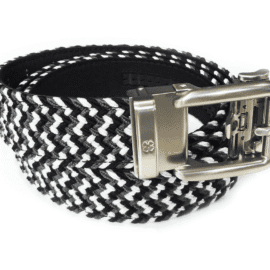 Black Clover Stretch Braided Luck Belts