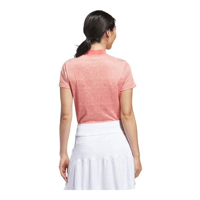 Adidas Women's ULT C JAQ Short Sleeve Polo - Image 4