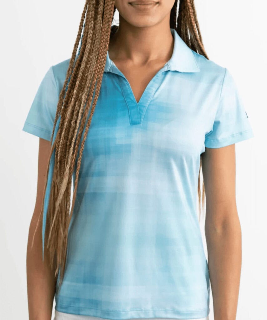 Yatta Golf Women's Polo (Vintage Blue)
