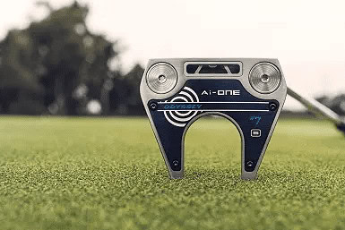 Odyssey Ai One Seven Silver Slant Putter - Image 5