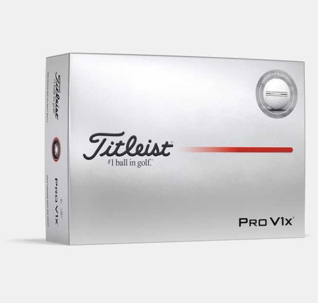 Titleist (2025) Pro V1X Golf Balls Dozen