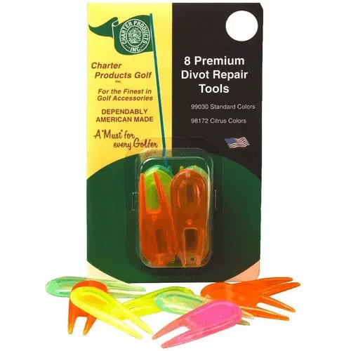 8 Premium Divot Repair Tools Citrus