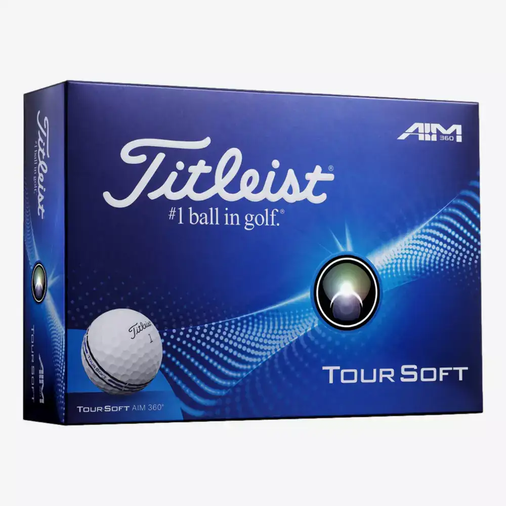 Titleist Tour Soft AIM 360 (2025) Golf Balls Dozen