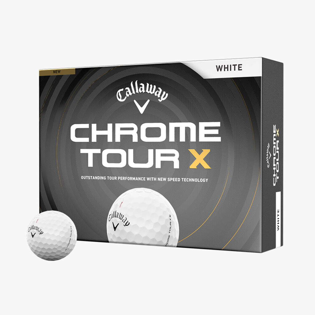 Callaway Chrome Tour X (2026) Golf Balls Dozen