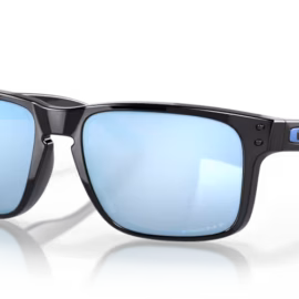 Oakley Holbrook Polished Black Prizm Deep Water Polarized