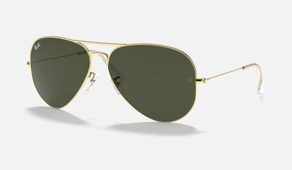 Ray Ban Aviator Large Metal Arista G-15 Green