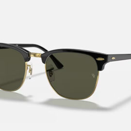 Ray Ban ClubMaster Black G-15 Green