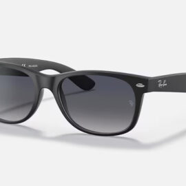 Ray Ban New Wayfarer Matt Black`Blue Gradient Grey