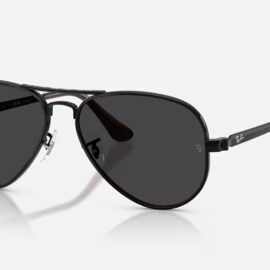 Ray Ban Aviator Max Black Black Polarized