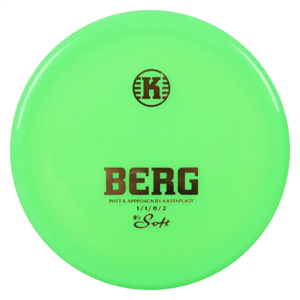 Kastaplast Putter K1 Berg Golf Disc Lime Green