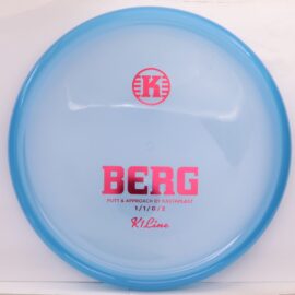 Kastaplast Putter K1 Berg Golf Disc Light Blue Transparent