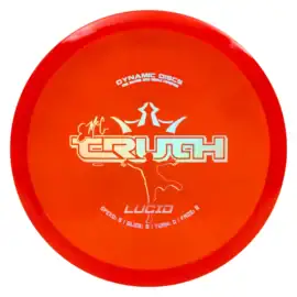 Dynamic Discs Midrange Lucid EMac Truth Golf Disc Red