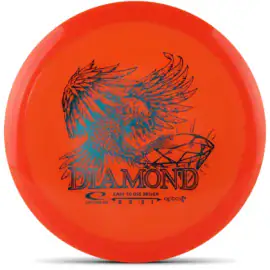 Latitude 64 Driver Opto Diamond Golf Disc Orange