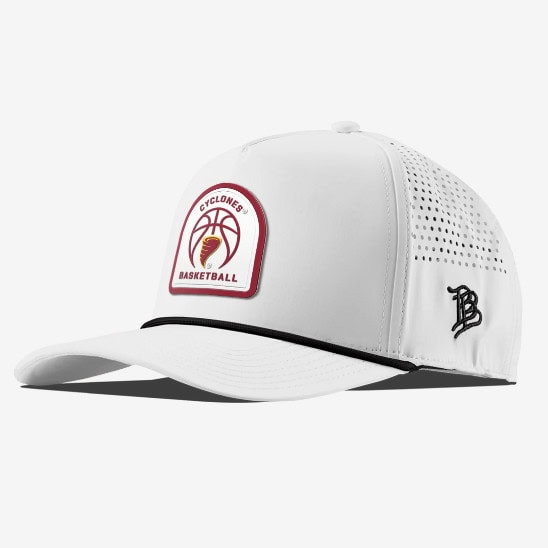 Branded Bills "Iowa State Basketball" Curved 5 Panel Rope Hat
