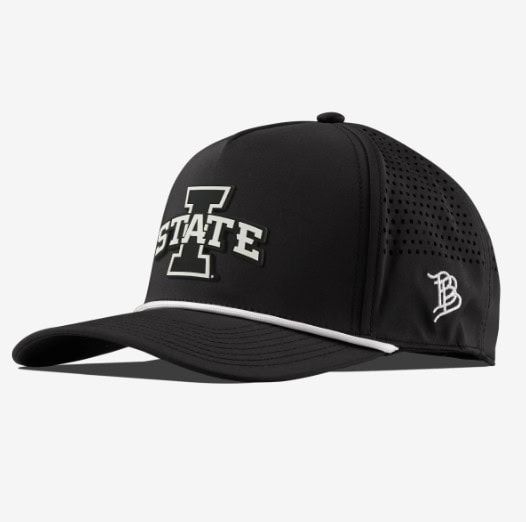 Branded Bills "Vintage Iowa State" Curved 5 Panel Rope Hat