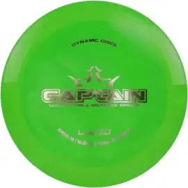 Dynamic Disc Driver Lucid Captain Golf Disc Green