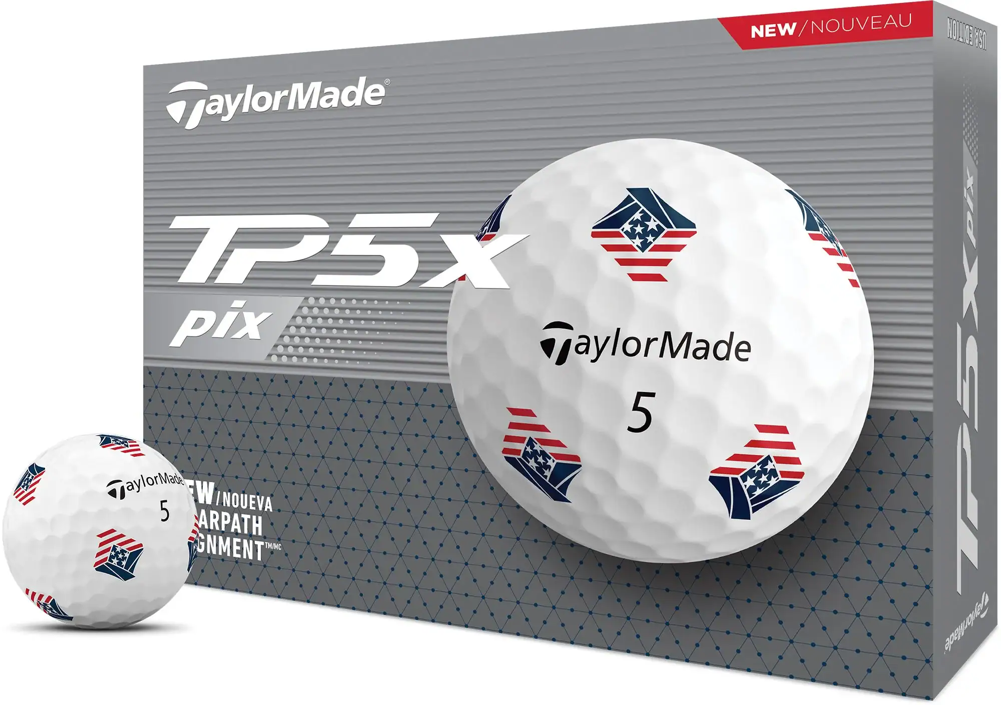 TaylorMade TP5x PIX Golf Balls (2026) Dozen - Image 3