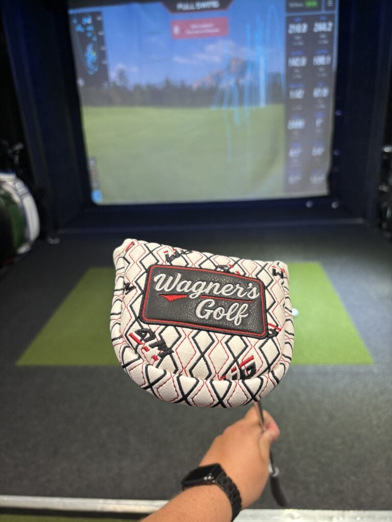 Wagners Golf Script Mallet Putter Headcover