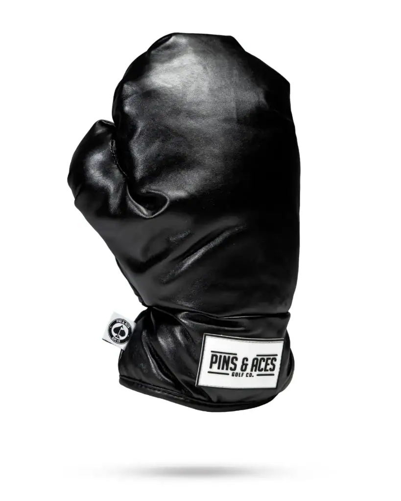 Pins and Aces Boxing Glove Black Driver Headcover