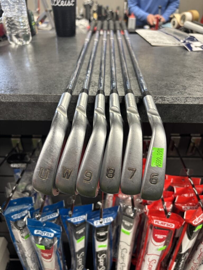 Trade in Ping i500 Iron Set 6-PW,UW Stiff Flex