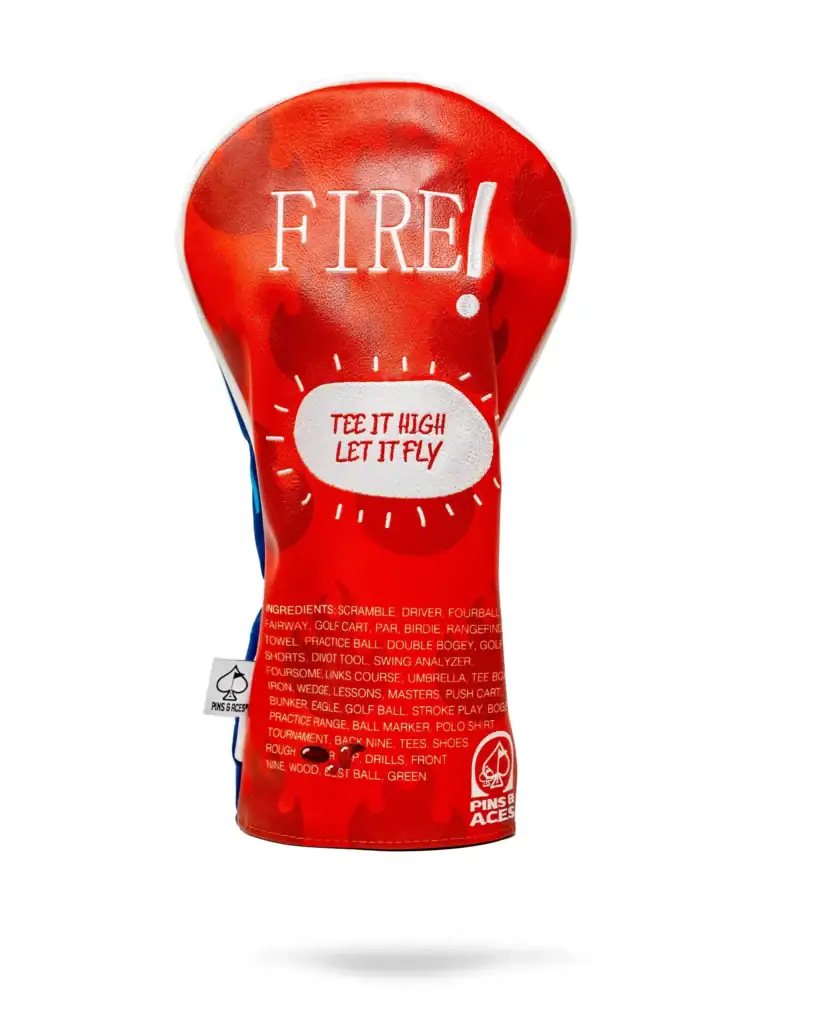 Pins and Aces Fire Sauce Driver Headcover