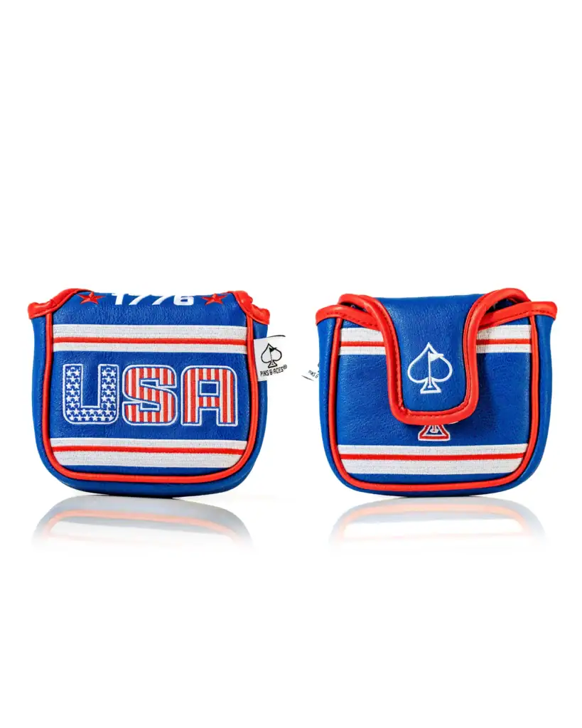 Pins and Aces USA Tribute 2.0 Mallet Putter Headcover